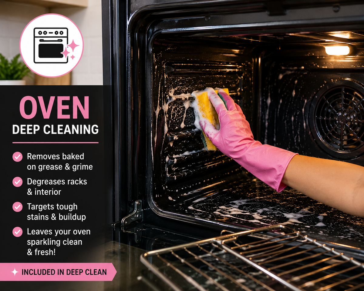 oven deep cleaning add on